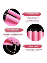Triple Barrel Hair Curling Iron