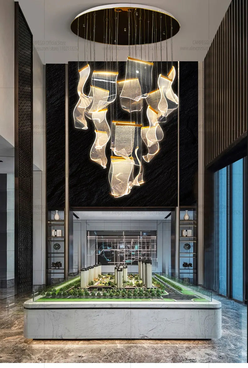 Modern LED Chandelier Pendant Lamp