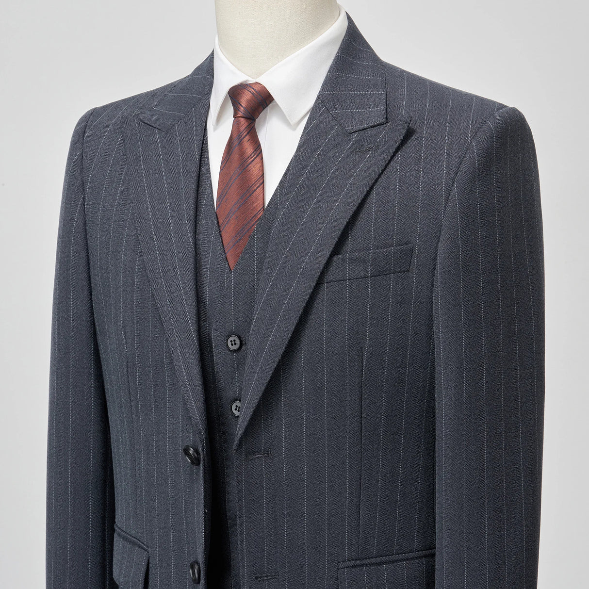 Men Tailored Italian Groom Wedding Suit