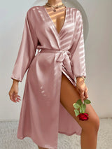Bella Satin Lounge Robe