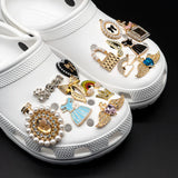 Women Metal Designer Shoe Charms Accessories