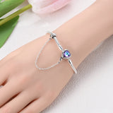 Sterling Silver Heart Bracelet
