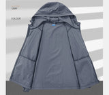 Men Ultra Light Quick Dry Hiking Jacket