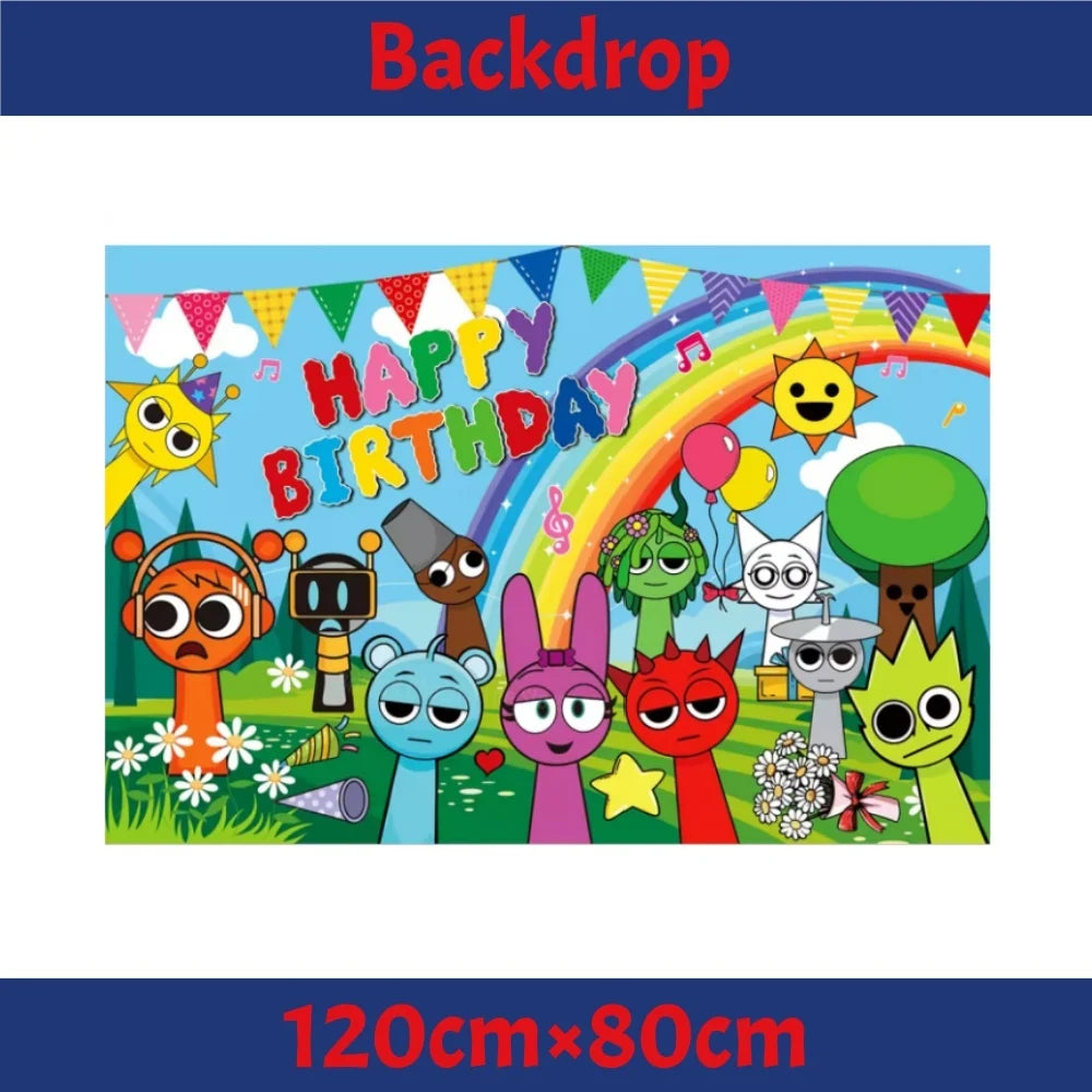 Kids Birthday Party Decoration Set