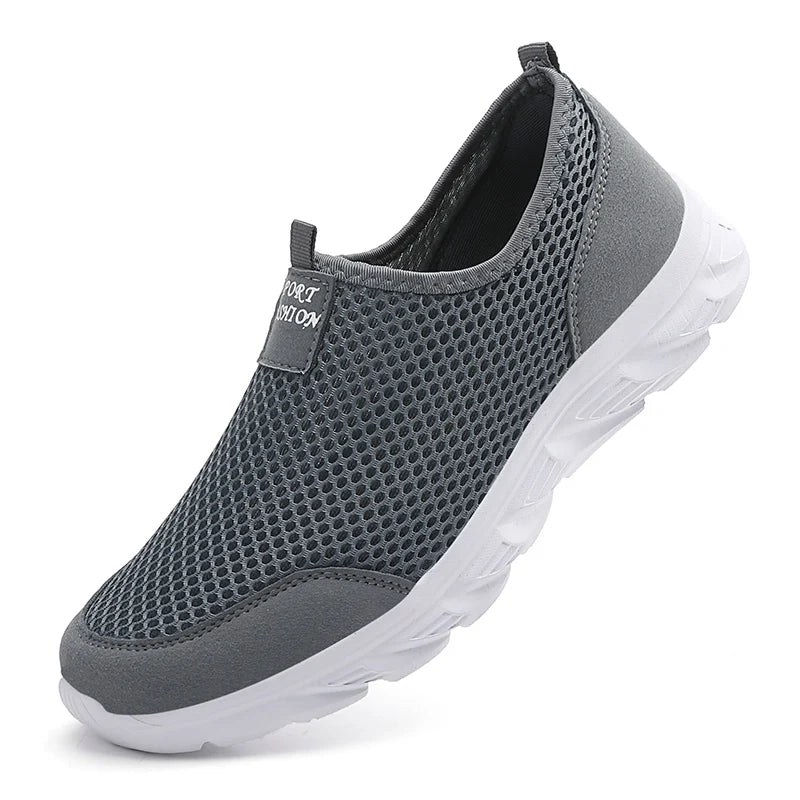 Men Breathable Mesh Walking Loafers