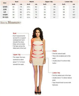 Women XL Bandage Pencil Skirt