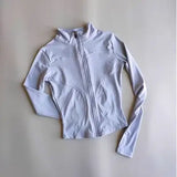 Women Quick Dry Zipper Sports Jacket