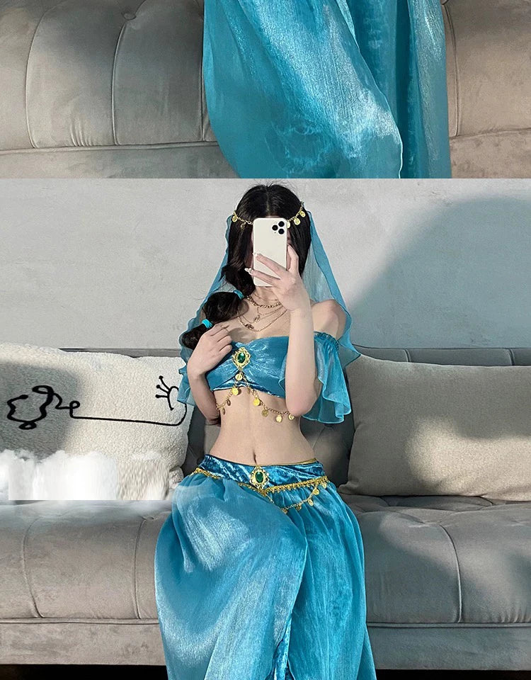 Egyptian Queen Belly Dance Costume Set