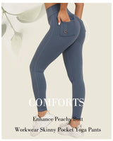 High Waist Push-Up Women's Yoga Pants – Sexy Pocket Workout Leggings