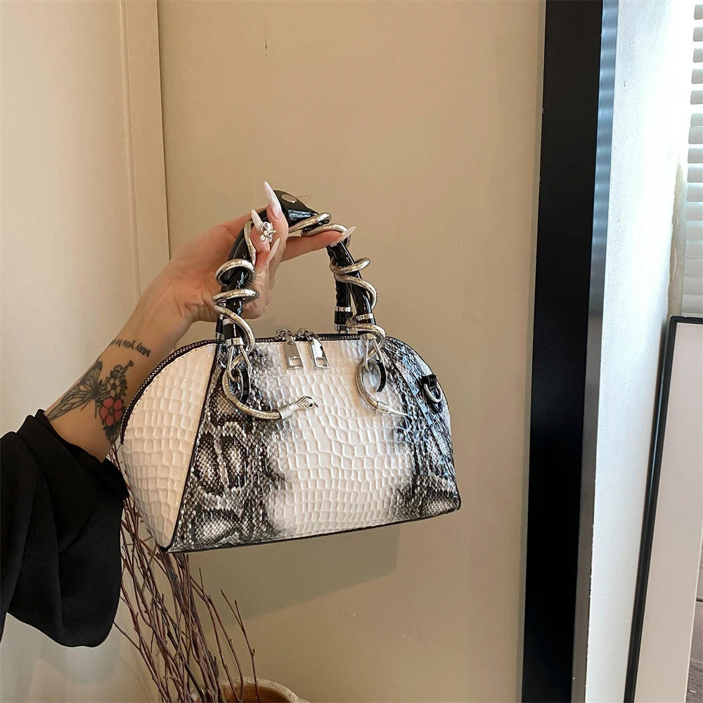 Crocodile Shell Handbag