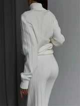 Women's Knit Tracksuit Set