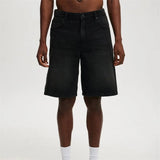 Men Vintage Denim Shorts