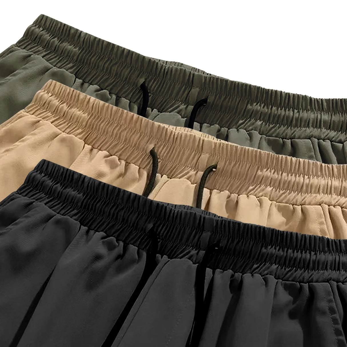 Plus Size Men's Loose Cargo Shorts – Summer Trendy