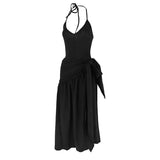 Women's 2-Piece Bodysuit and Skirt Set – Sexy Summer Knitted Party Outfit