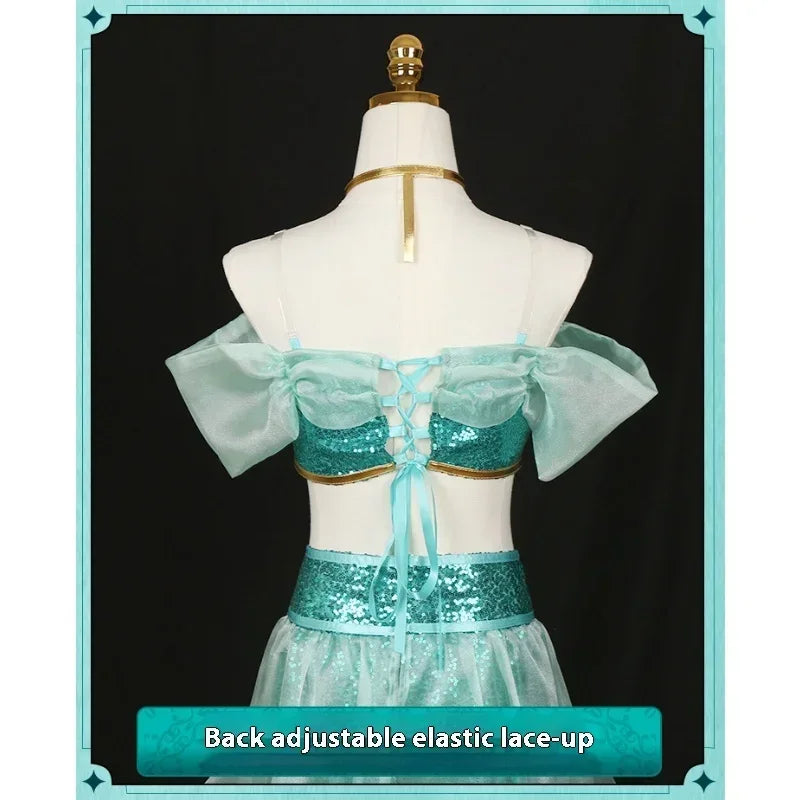 Jasmine Princess Cosplay Dress