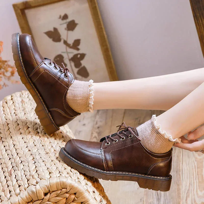 Women Retro Oxfords – 2025