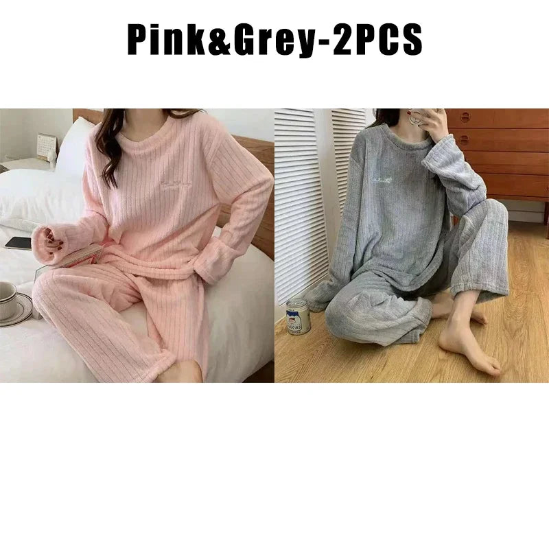 Women's Fleece Pajama Set