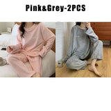 Women's Fleece Pajama Set
