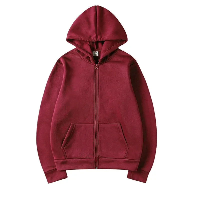 Women's Oversized Zip-Up Hoodie