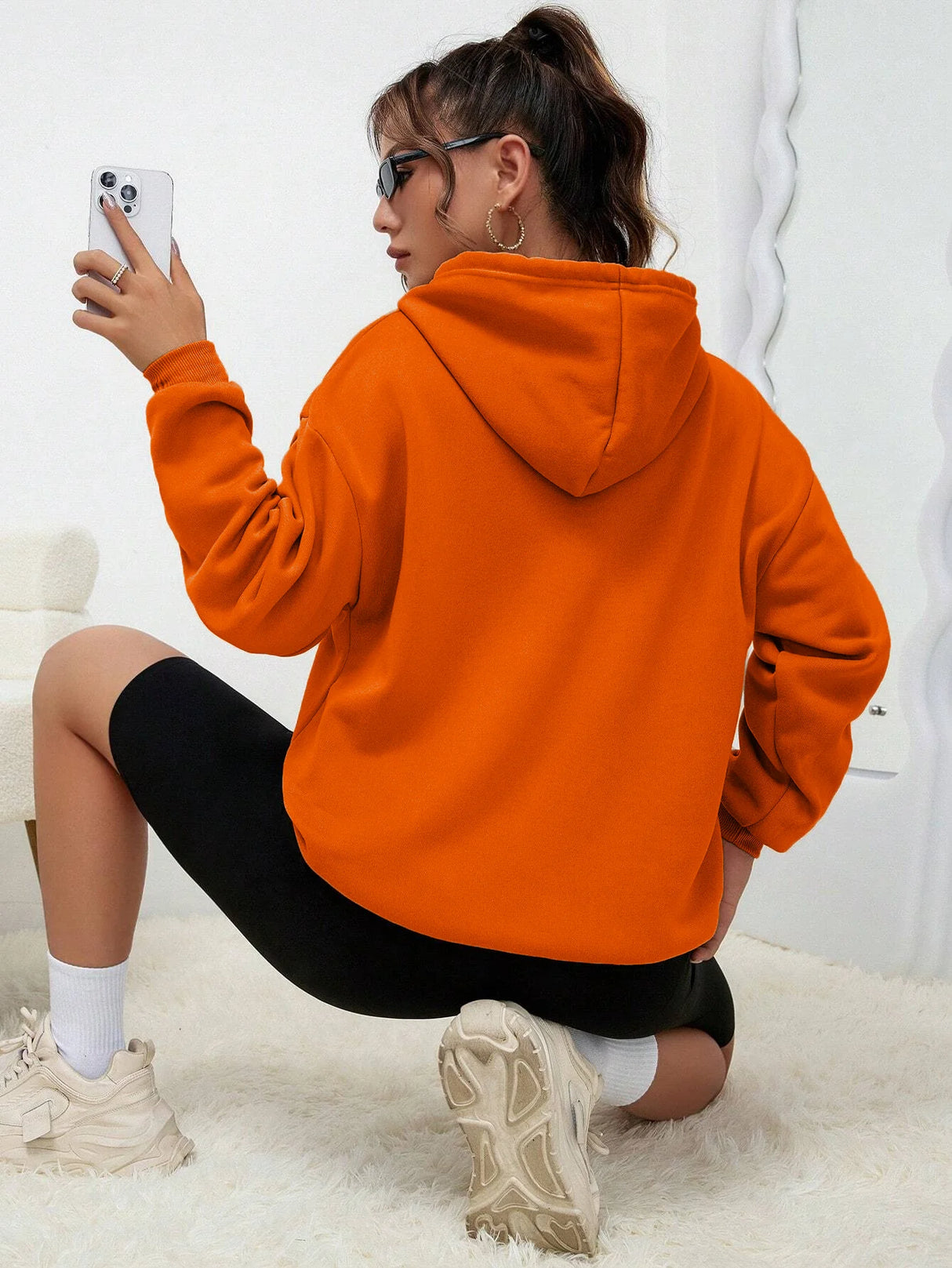 Solid Pocket Hoodie