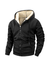 Men's Thick Fleece Zip Hoodie