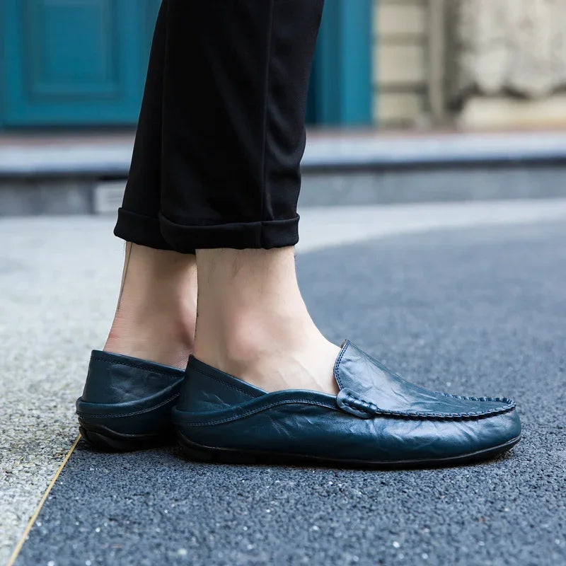 Men Genuine Leather Casual Loafers
