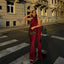 Luxe Satin Halter Evening Gown
