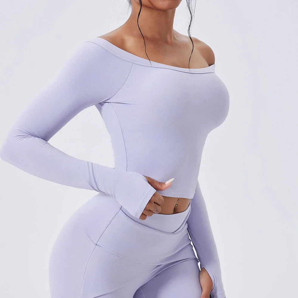 Women's Long Sleeve Workout Top