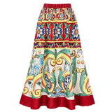 Vintage Print One Piece