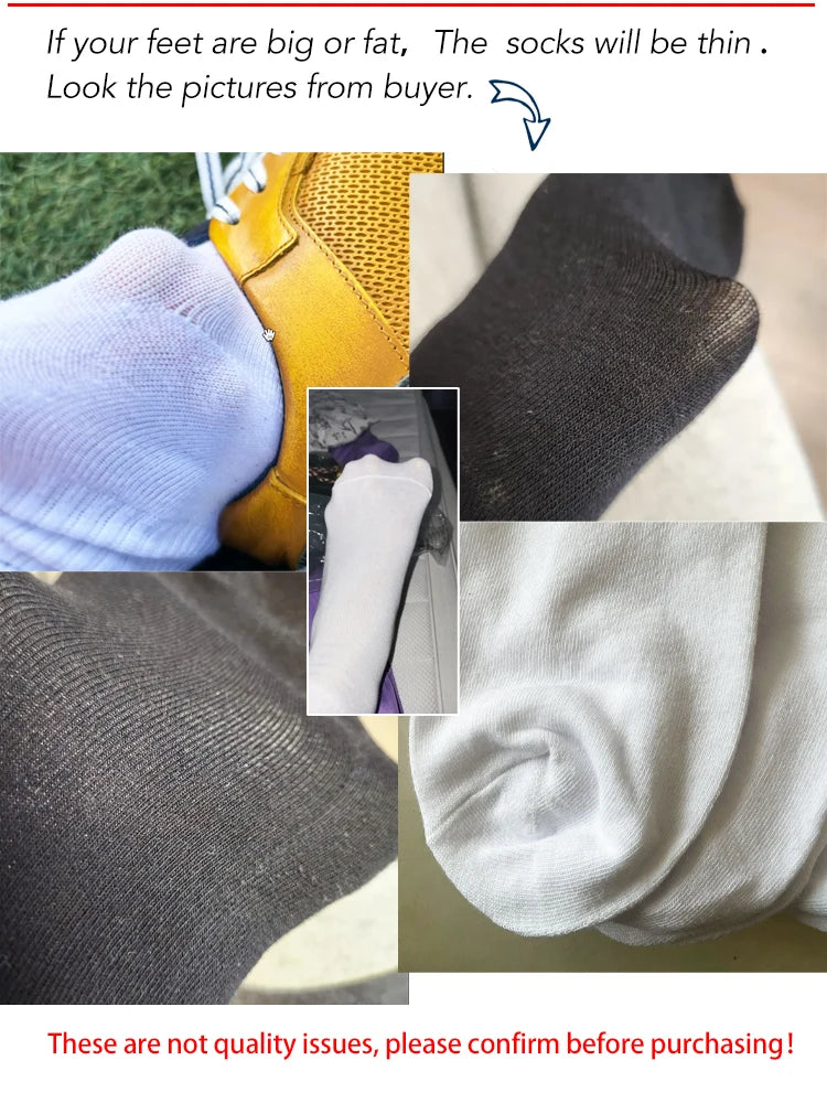 Men’s Cotton Business Dress Socks