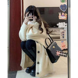 Women V-Neck Knit Cardigan Sweater