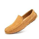 Men’s 2025 Luxury Suede Boat Loafers