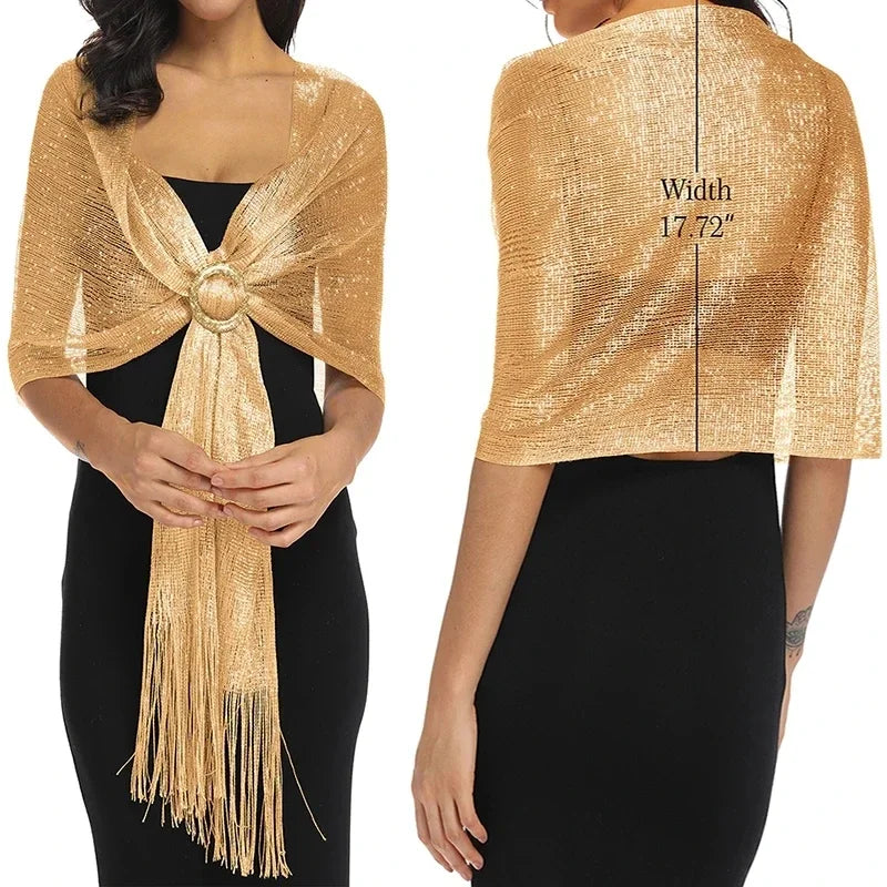 Aurora Luxe Evening Shawl