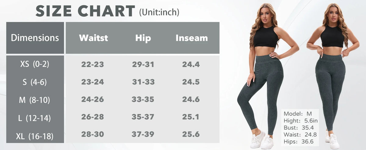 Women's High Waisted Yoga Leggings