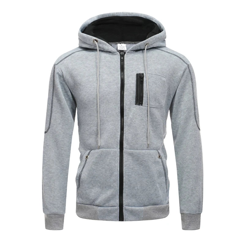 Men's Fleece Zip-Up Hoodie
