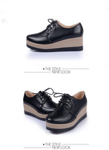 Women Platform Oxfords – 2025