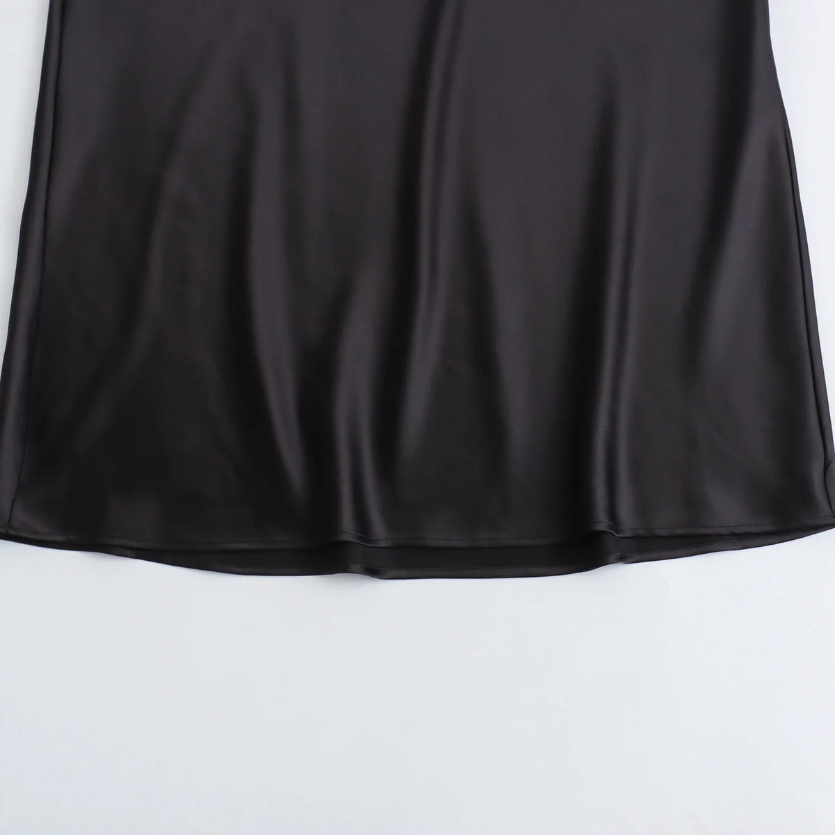 Luxe Satin Midi Elegance Dress