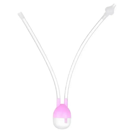 Owl-shaped cartoon nasal aspirator for babies, made of silicone and ABS, designed for gentle mouth suction.