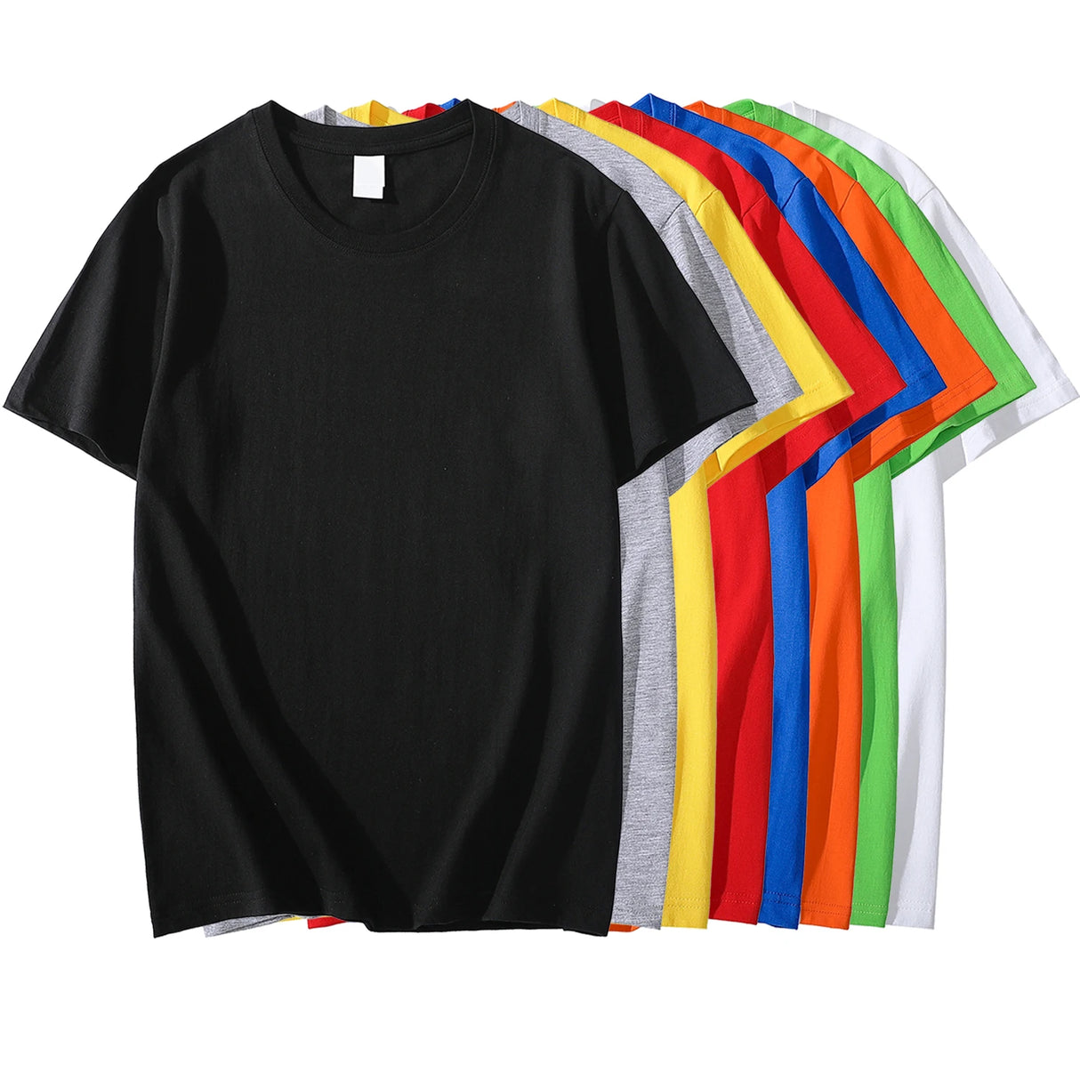 Heavyweight Cotton Tee for Men - Casual & Comfortable
