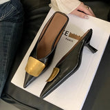 Women’s Luxury Heeled Mules
