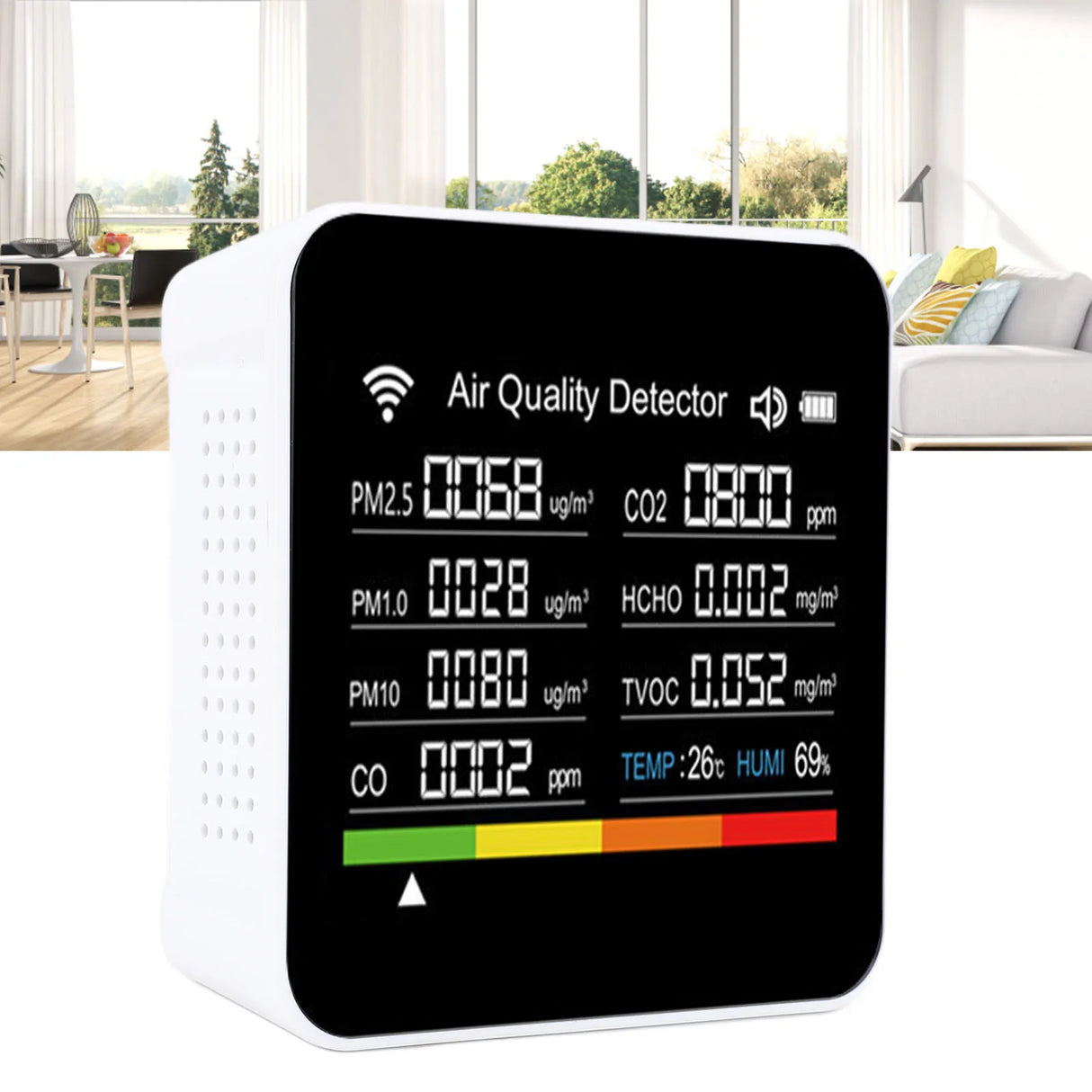 Smart PM2.5 Air Quality Tester