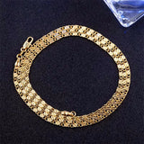 18K Gold Chain Necklace