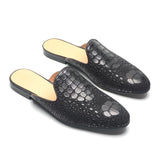 Men’s Crocodile Leather Mules