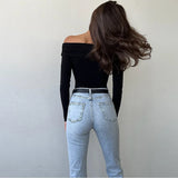 Sexy Black Turtleneck Bodysuit – High Cut Thong