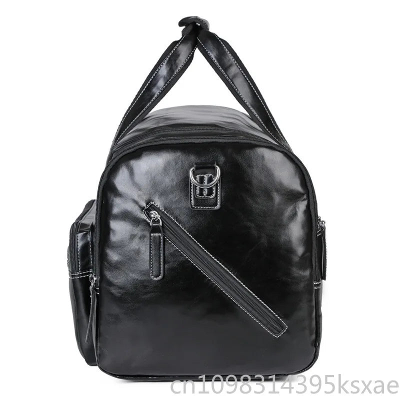 Premium Leather Travel Bag