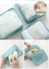 10/7-Piece Travel Organizer Set – Suitcase Packing Cubes