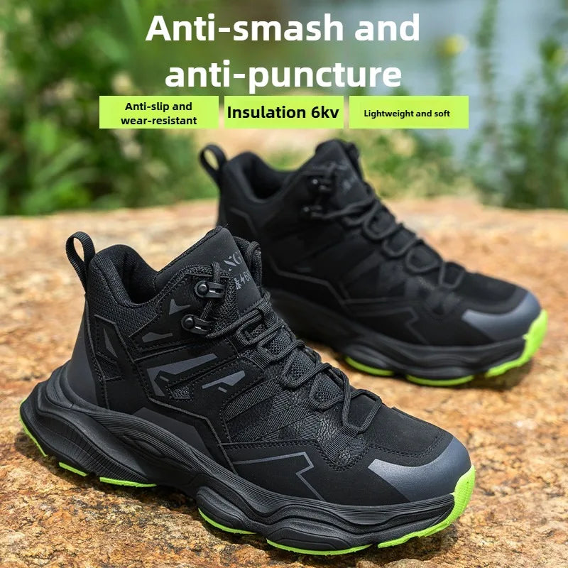 Women Safety Boots Lightweight Protective Shoes