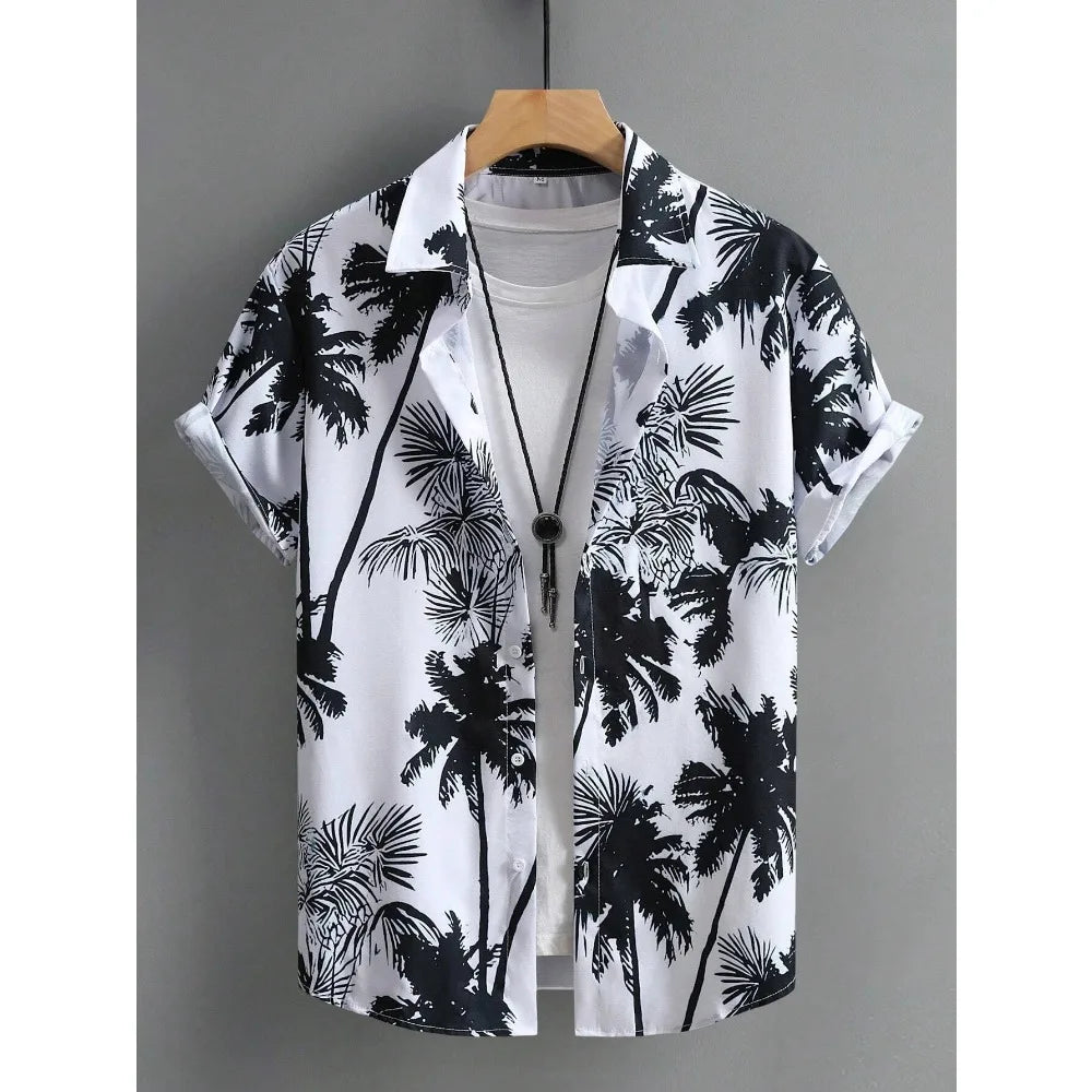 Midnight Palm Resort Shirt