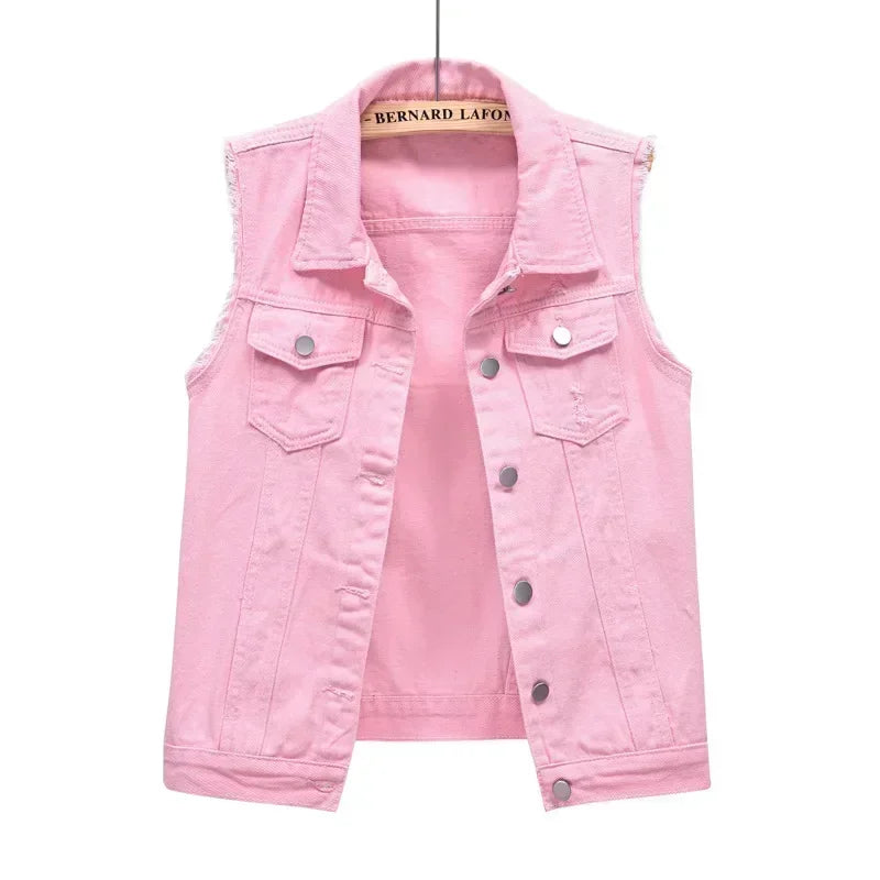 Women’s Blue Casual Denim Jacket