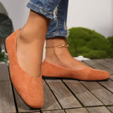 Women’s Square Toe Shallow Casual Ballet Flats